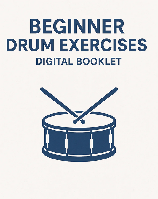 🥁 Beginner Grooves and Fills Digital Booklet