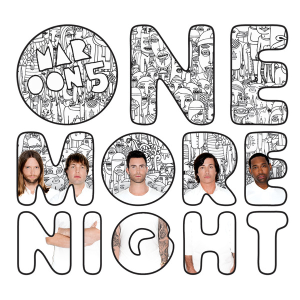 Maroon 5 - "One More Night" Drum Sheet Music